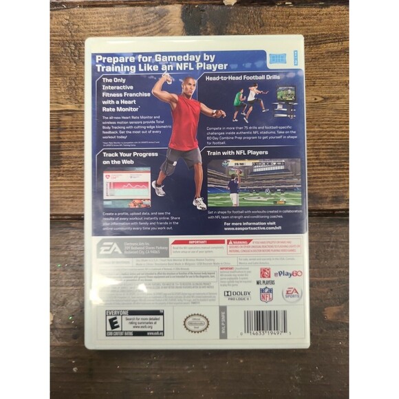 Wii EA Sports Active NFL Training Camp (Nintendo Wii) Complete w/ Manual - Picture 2 of 4